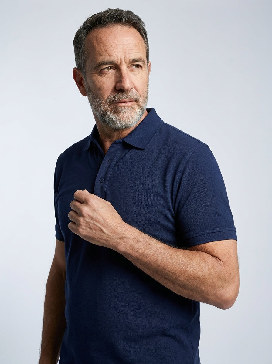 Polo ultra cómoda y flexible para hombre