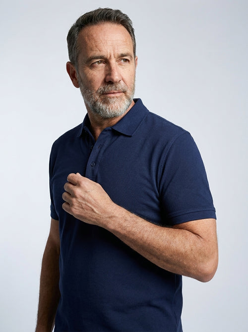 Polo ultra cómoda y flexible para hombre